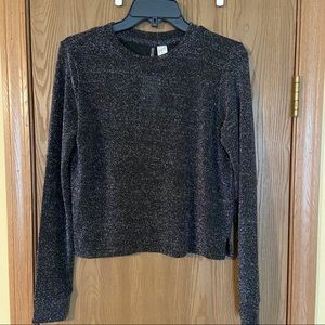 Women’s Divided by H&M Sparkly Shirt, NWT, XS